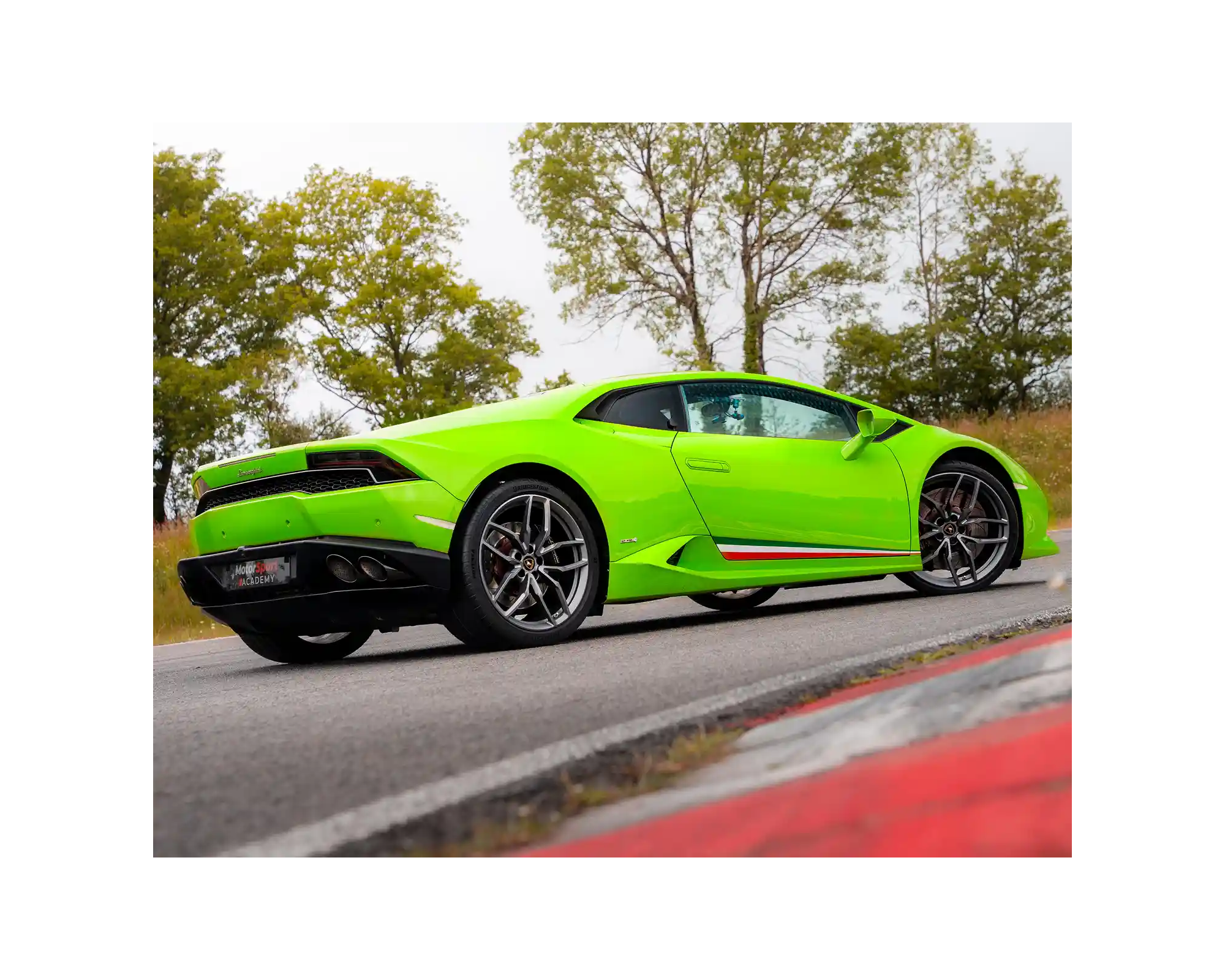 Lamborghini Huracan sur circuit
