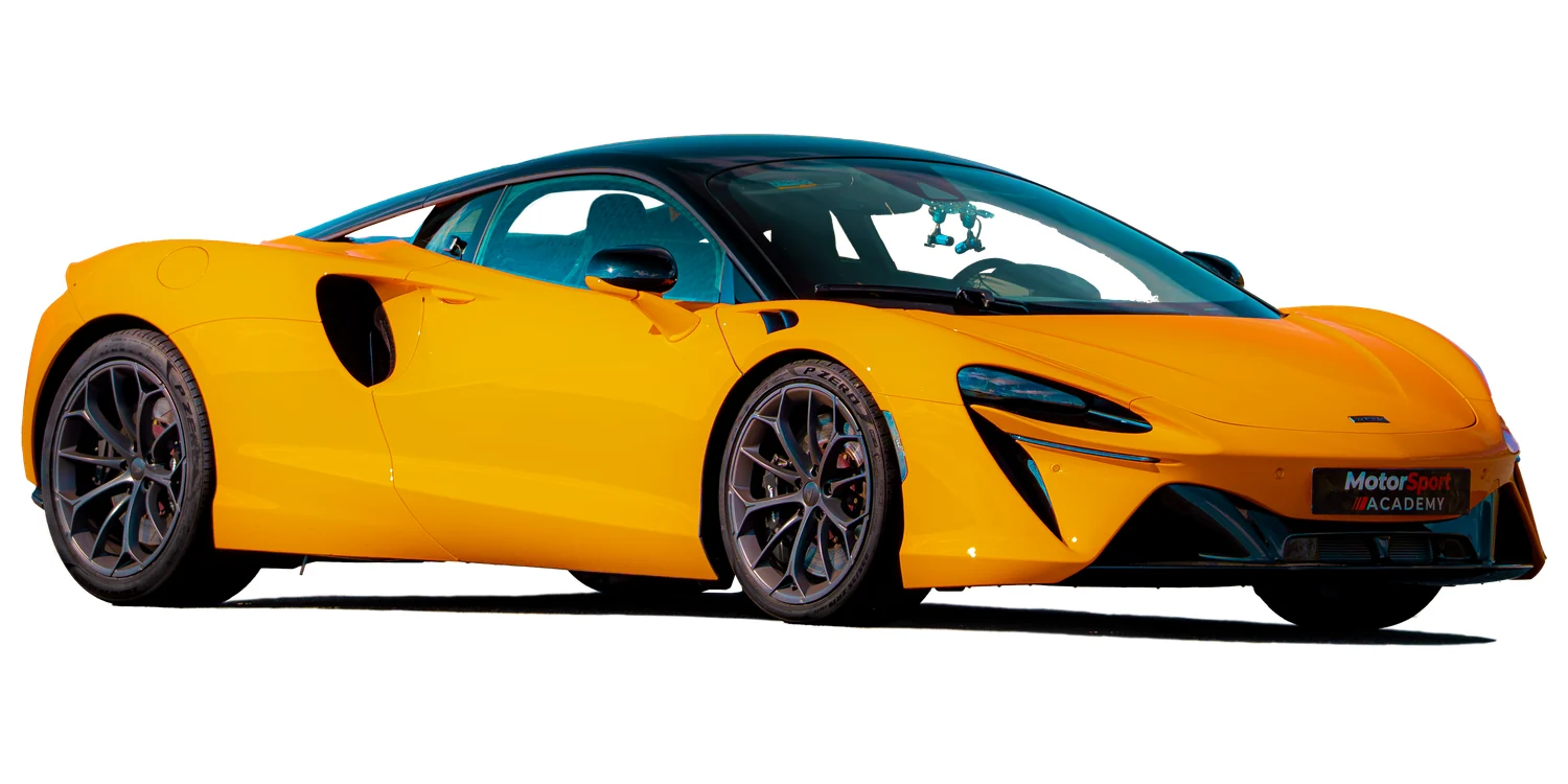 Baptême Passager McLaren Artura